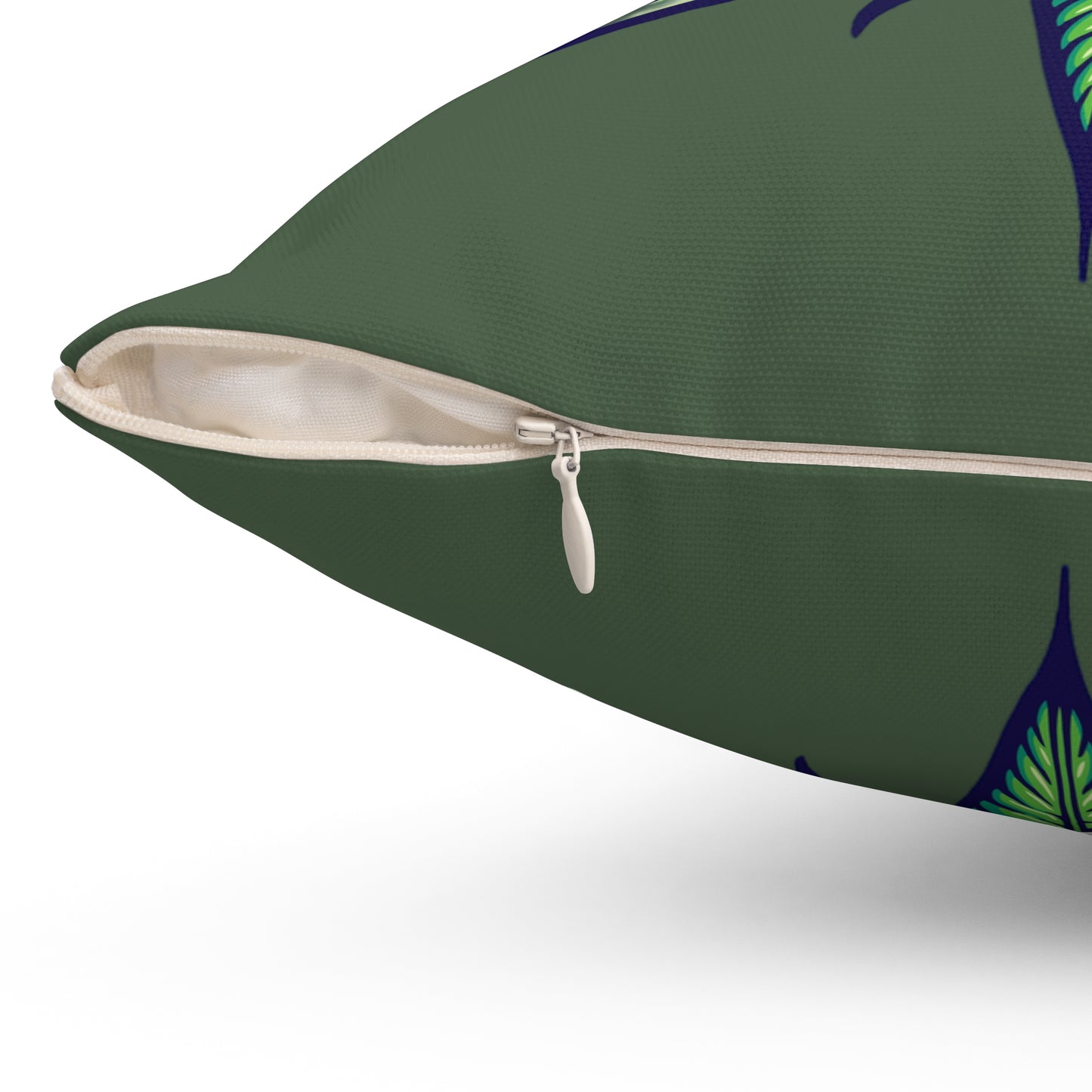 Cannabis Leaf Throw Pillow — Bold Graphic Decorative Cushion