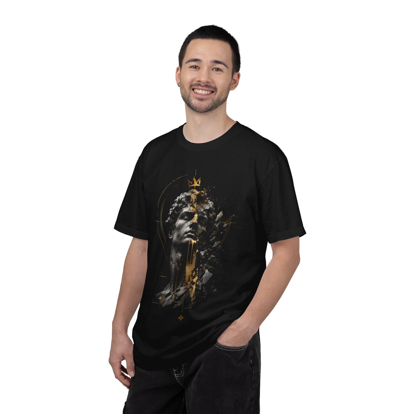 Statue Crown Portrait T-Shirt