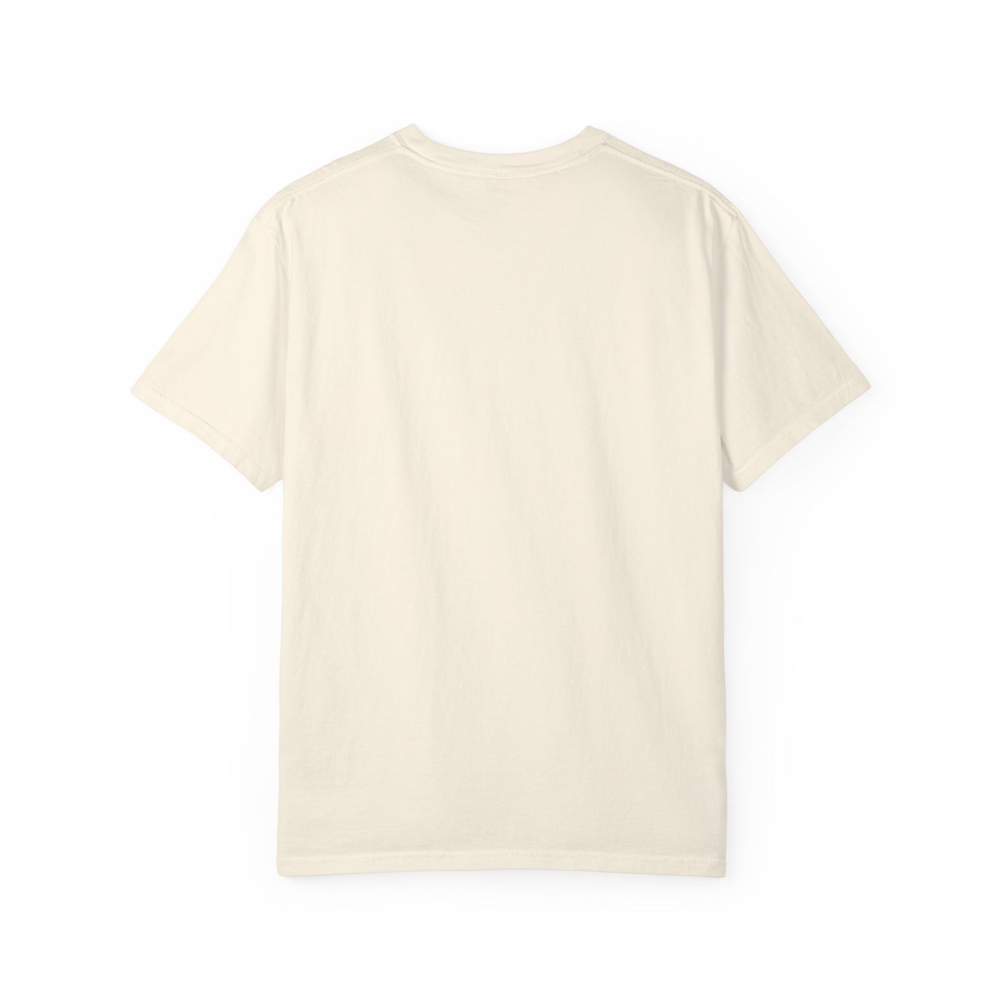 Futuristic Metal Emblem Graphic T‑Shirt