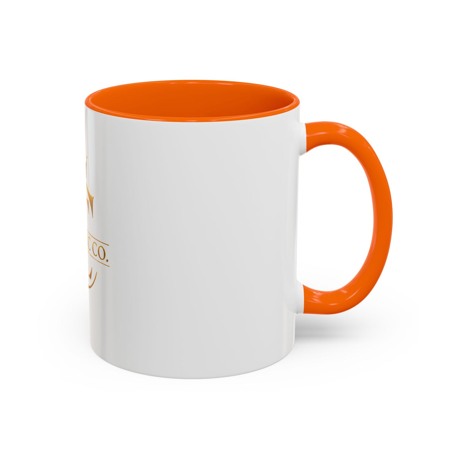 Gold Crown Logo Coffee Mug — The Chic Co. Accent Ceramic Mug (11/15oz)