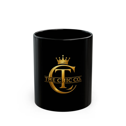 The Chic Co. Signature Gold Crown Mug