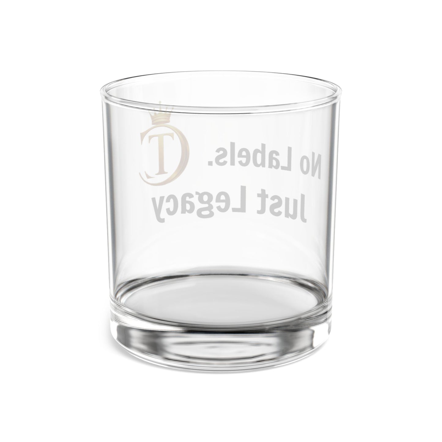 The Chic Co. Signature No Labels, Just Legacy — Engraved Whiskey Tumbler
