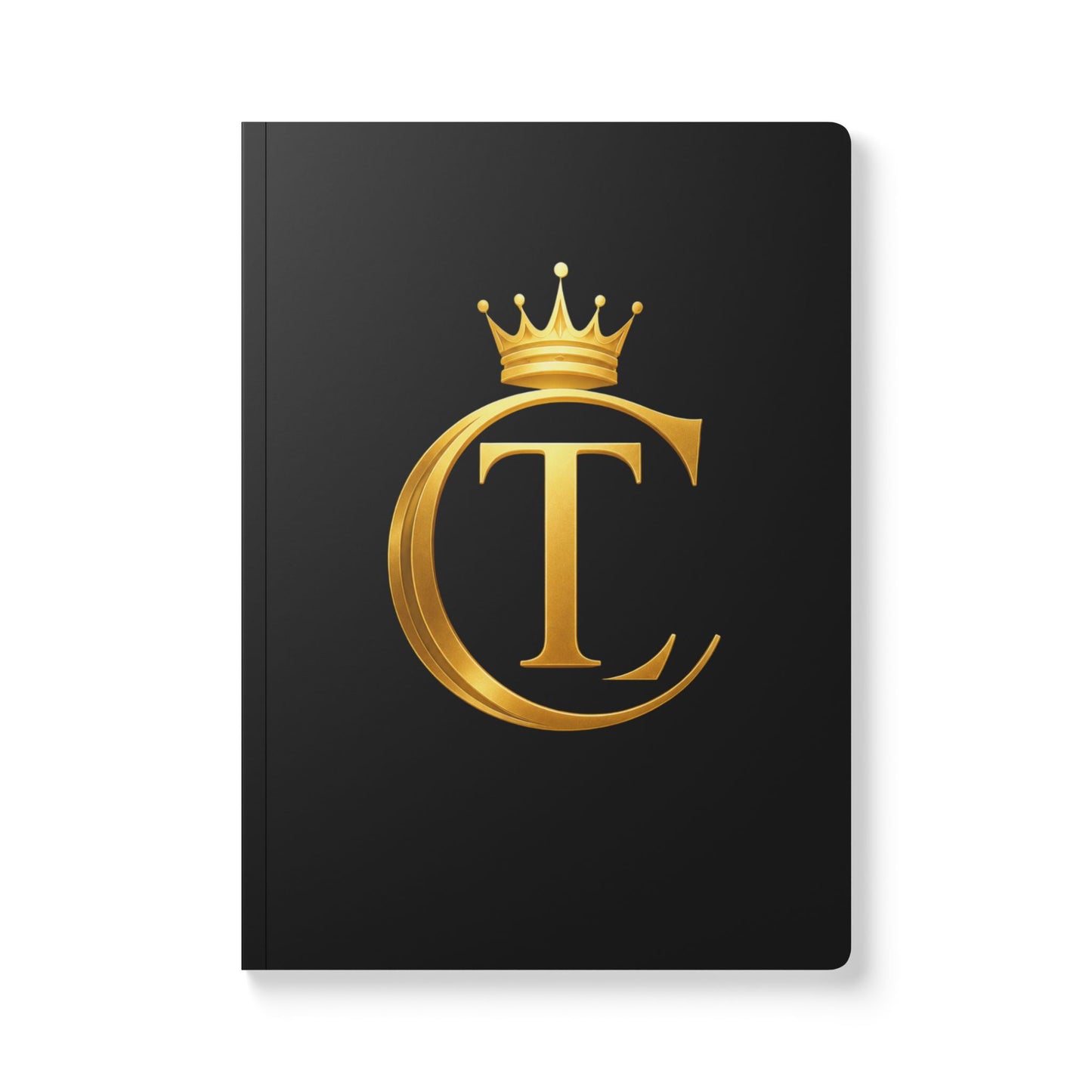 The Chic Co. Signature Gold Crown Monogram Journal