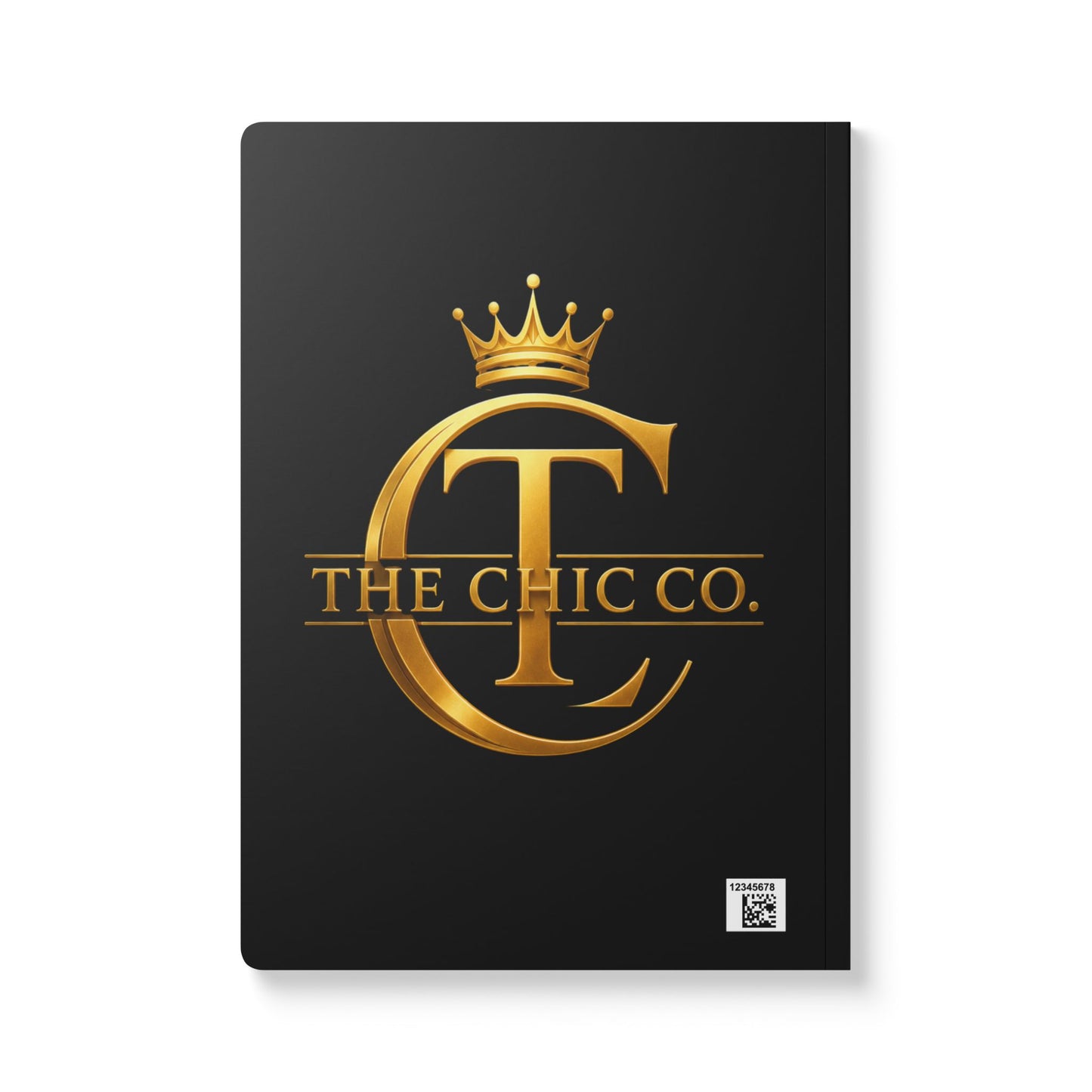 The Chic Co. Signature Gold Crown Monogram Journal