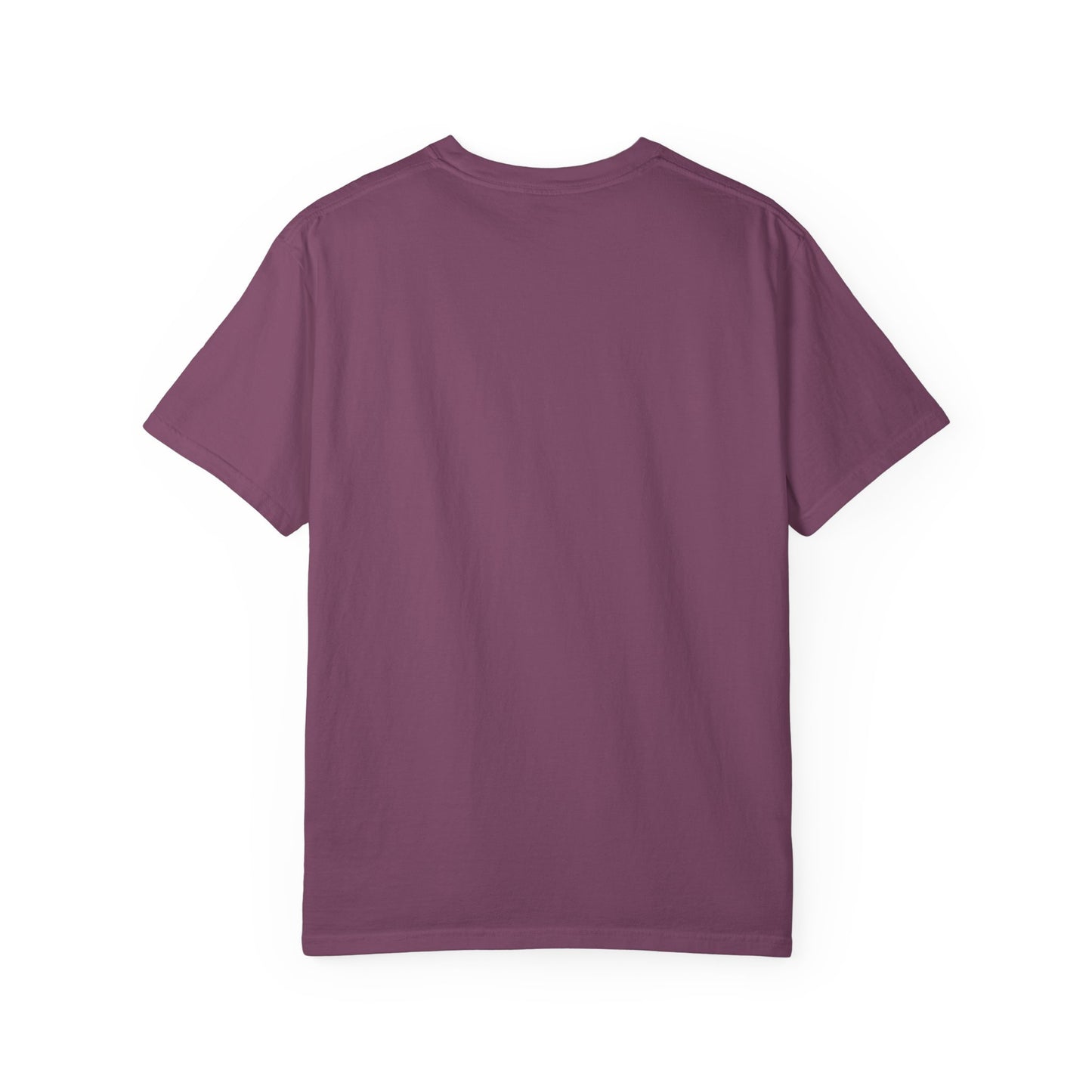 Futuristic Metal Emblem Graphic T‑Shirt