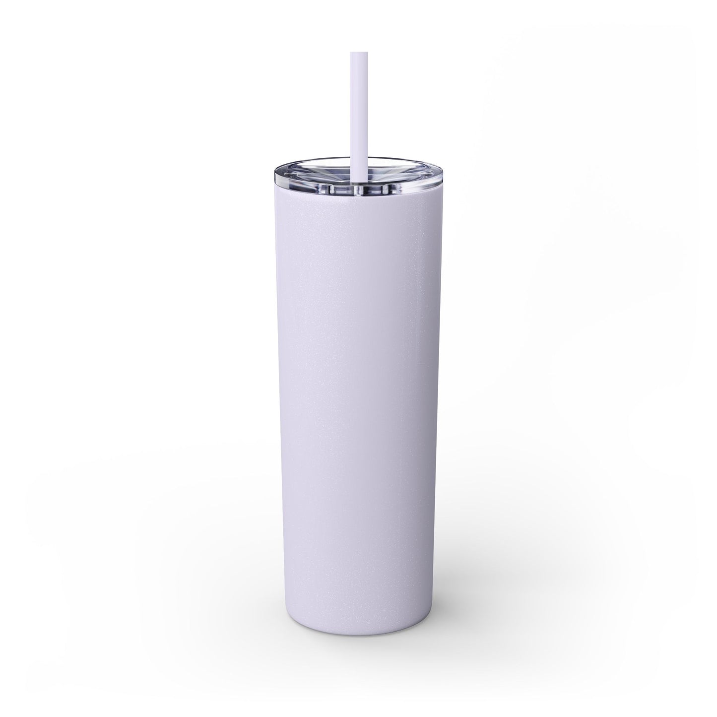 The Chic Co. Gold Crown Monogram Skinny Tumbler 20oz — Gold Stainless Straw