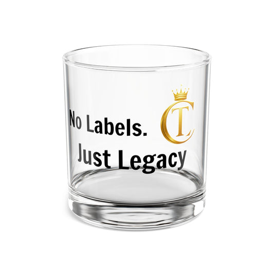 The Chic Co. Signature No Labels, Just Legacy — Engraved Whiskey Tumbler