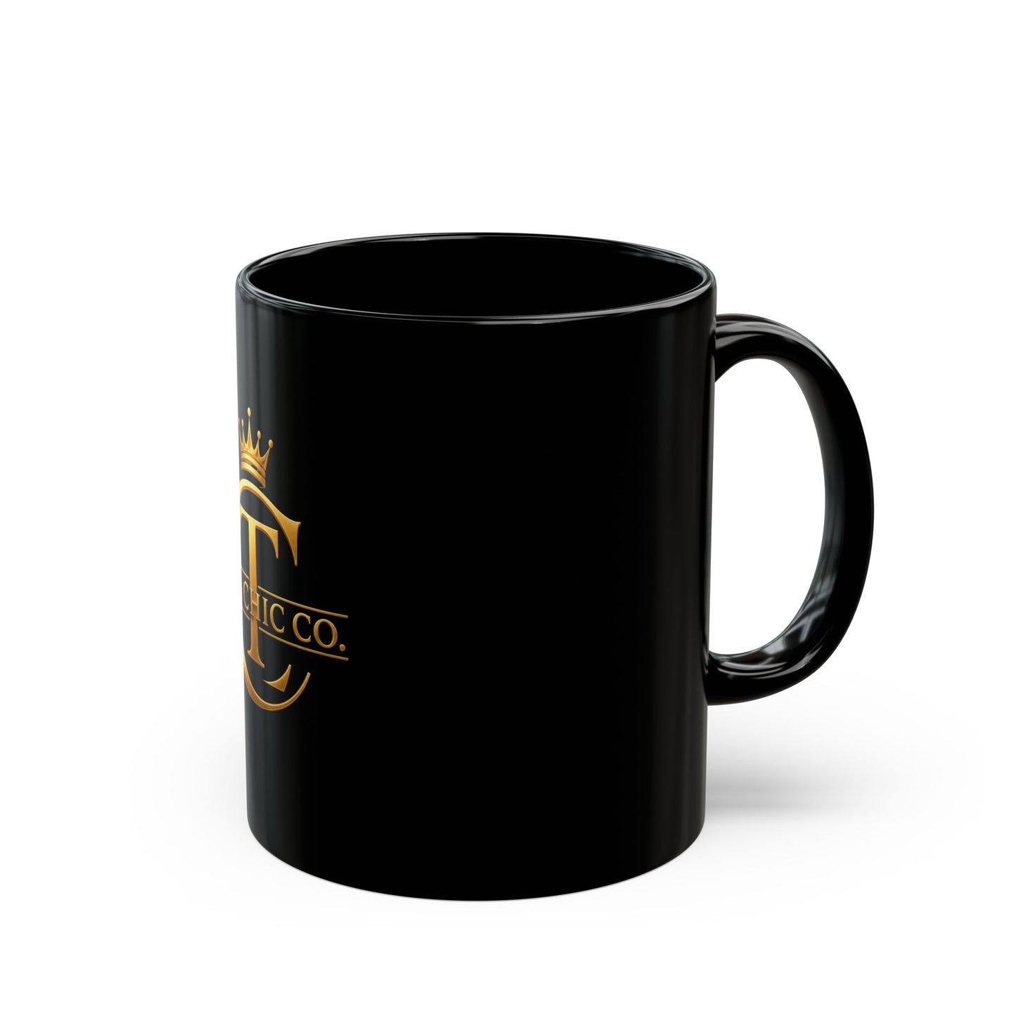 The Chic Co. Signature Gold Crown Mug