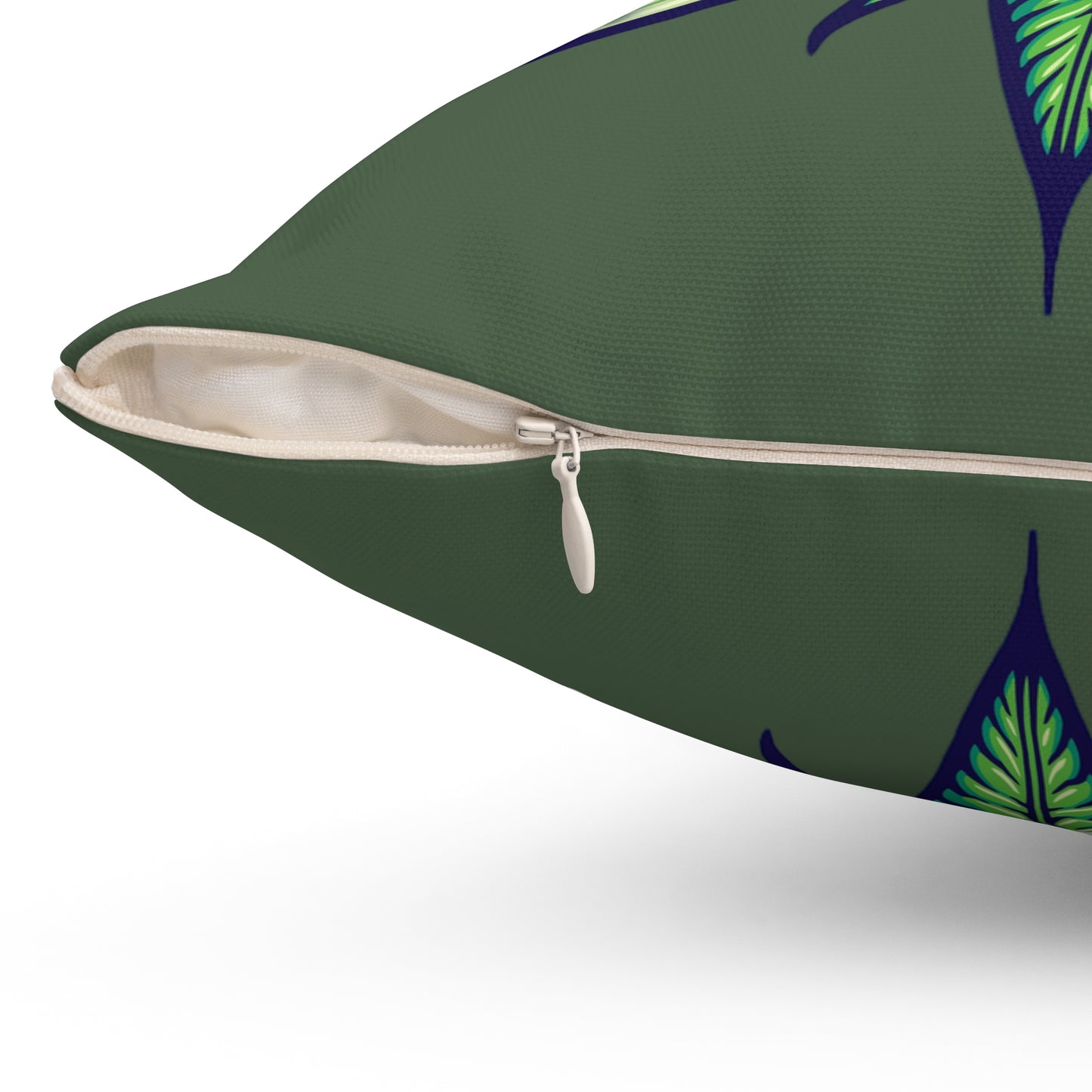 Cannabis Leaf Throw Pillow — Bold Graphic Decorative Cushion
