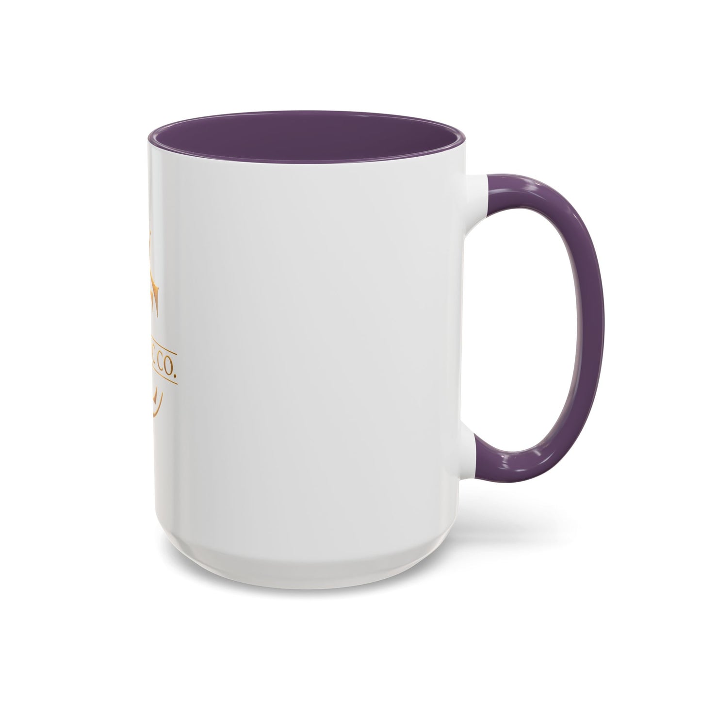 Gold Crown Logo Coffee Mug — The Chic Co. Accent Ceramic Mug (11/15oz)