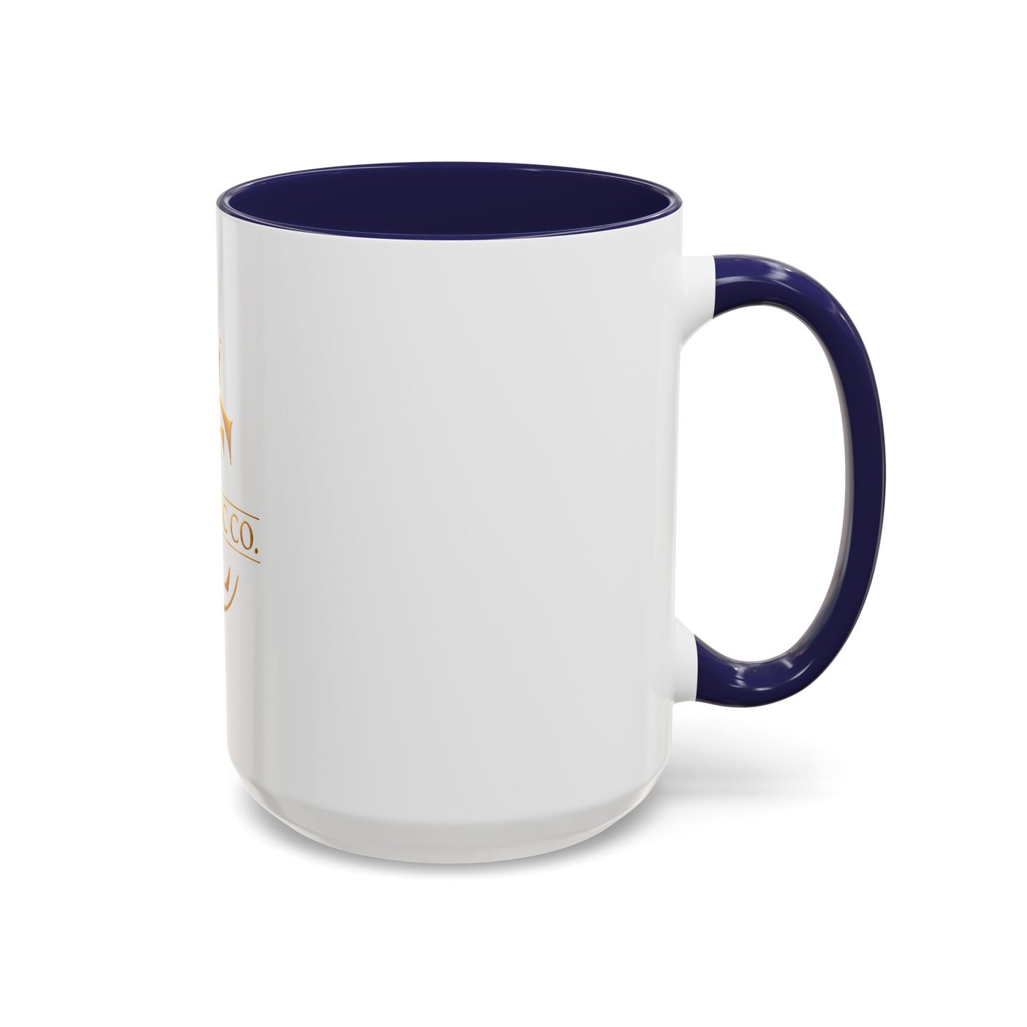 Gold Crown Logo Coffee Mug — The Chic Co. Accent Ceramic Mug (11/15oz)