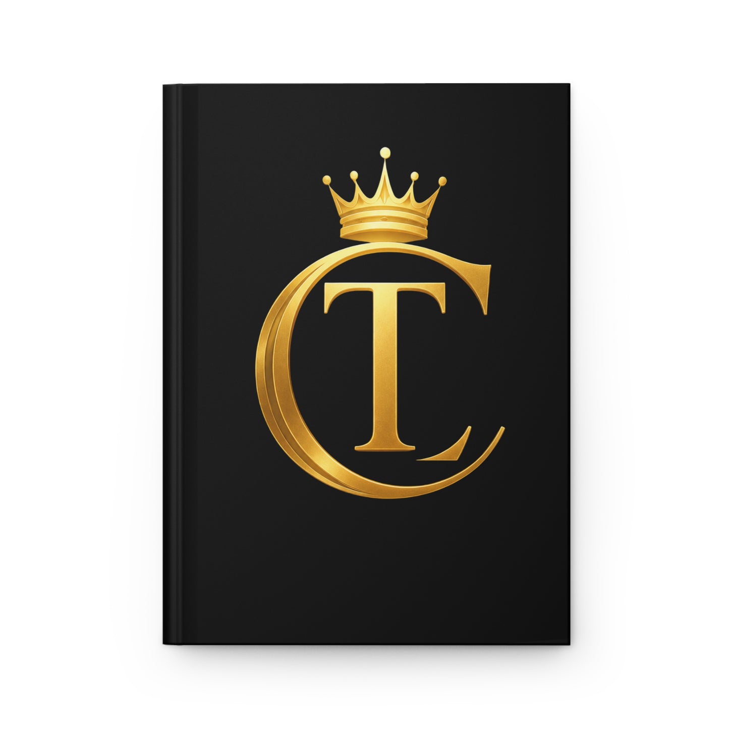 The Chic Co. Signature Gold Monogram Hardcover Journal
