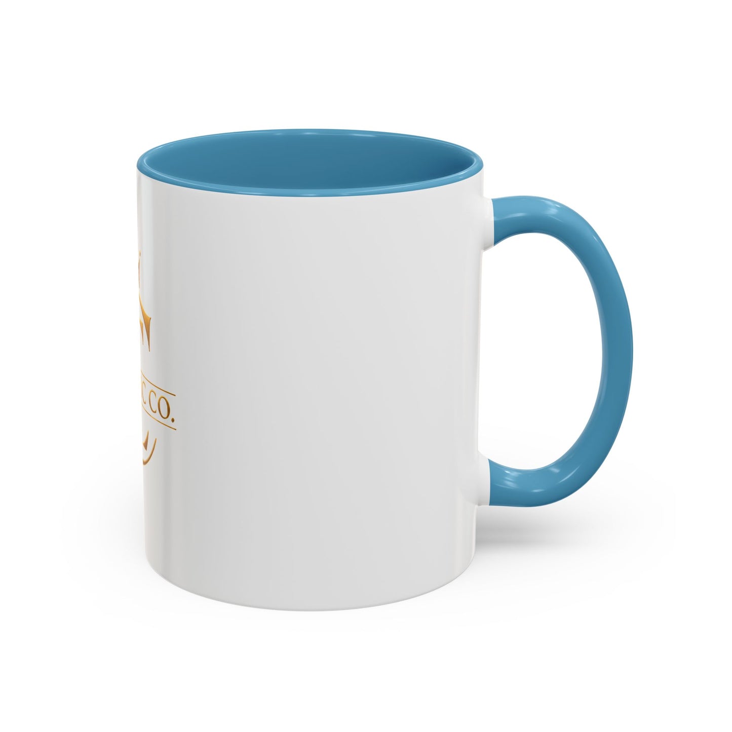 Gold Crown Logo Coffee Mug — The Chic Co. Accent Ceramic Mug (11/15oz)