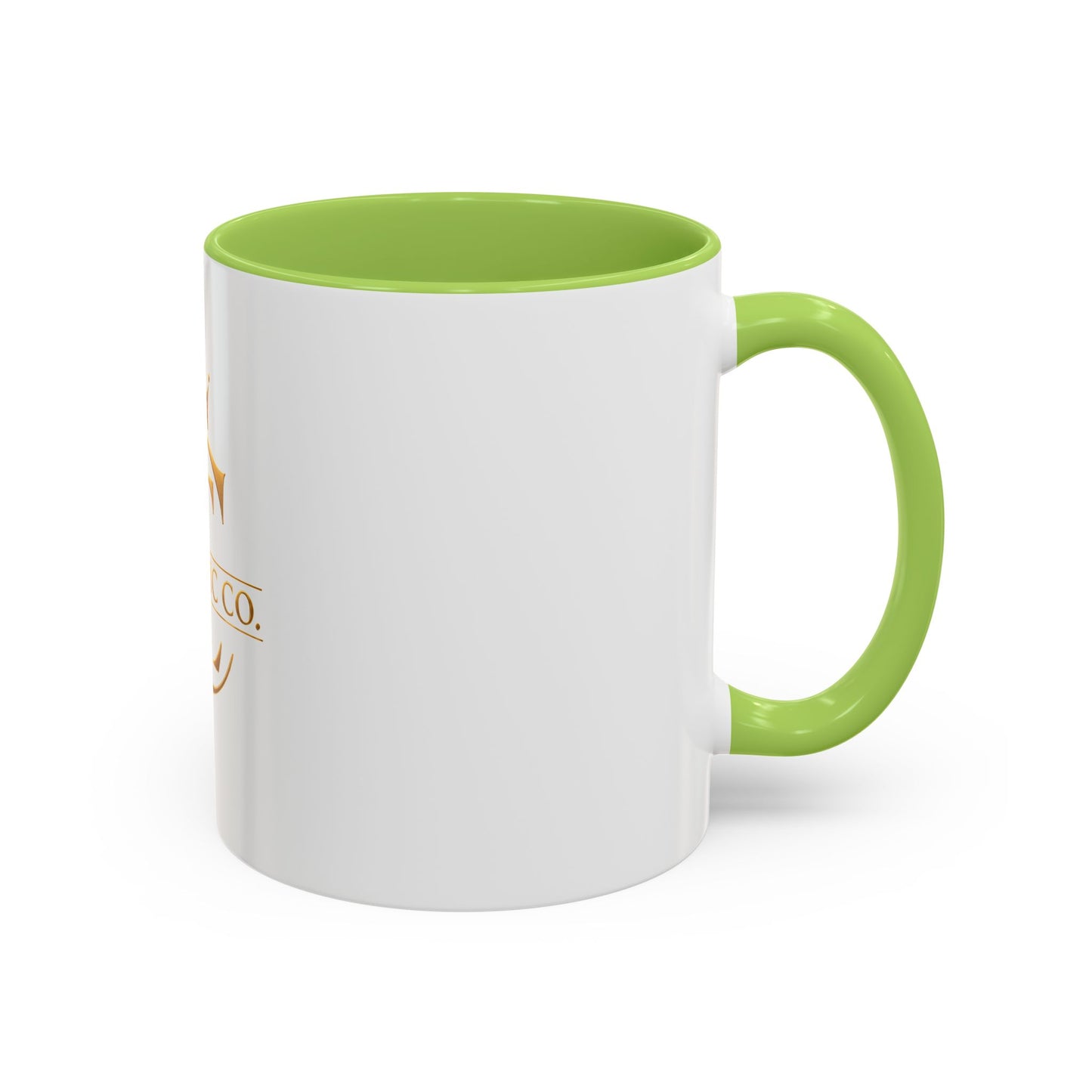 Gold Crown Logo Coffee Mug — The Chic Co. Accent Ceramic Mug (11/15oz)