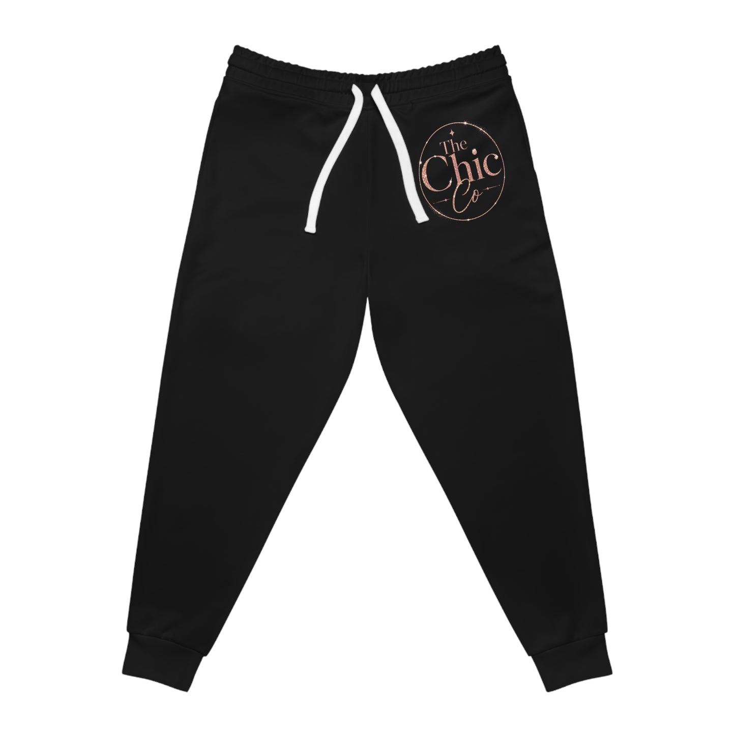 The Chic Co Logo Women's Black Casual Joggers