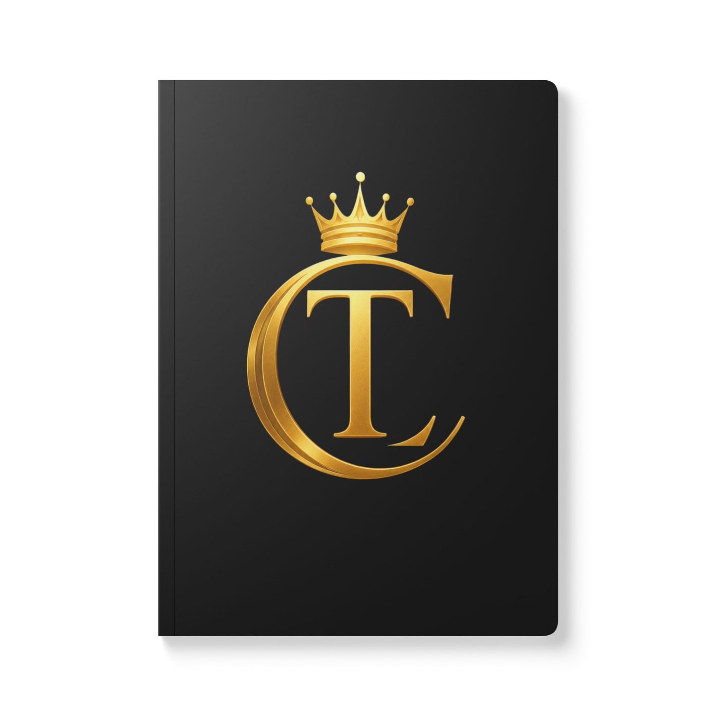 The Chic Co. Signature Gold Crown Monogram Journal
