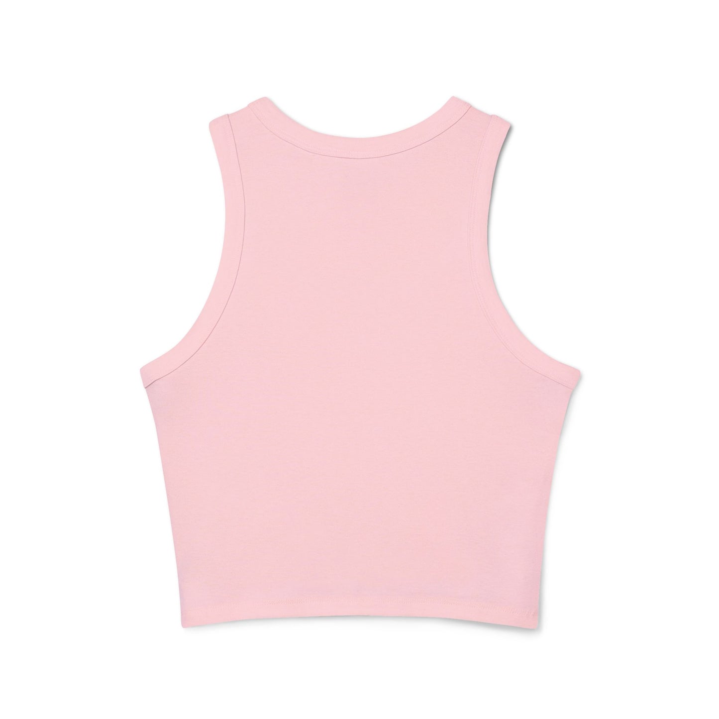 Gold Crown Monogram Racer Tank Top