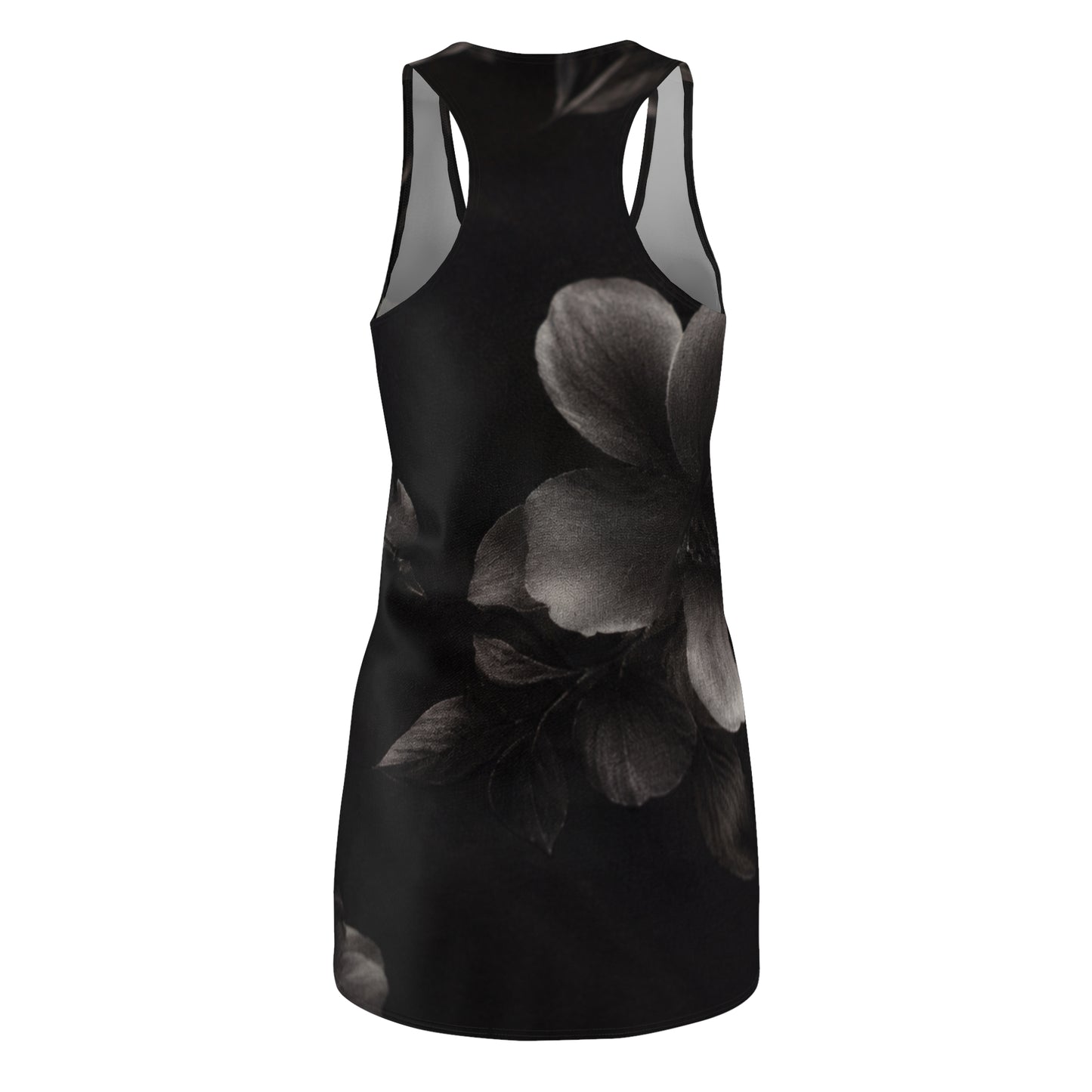 Racerback Dress — Monochrome Floral