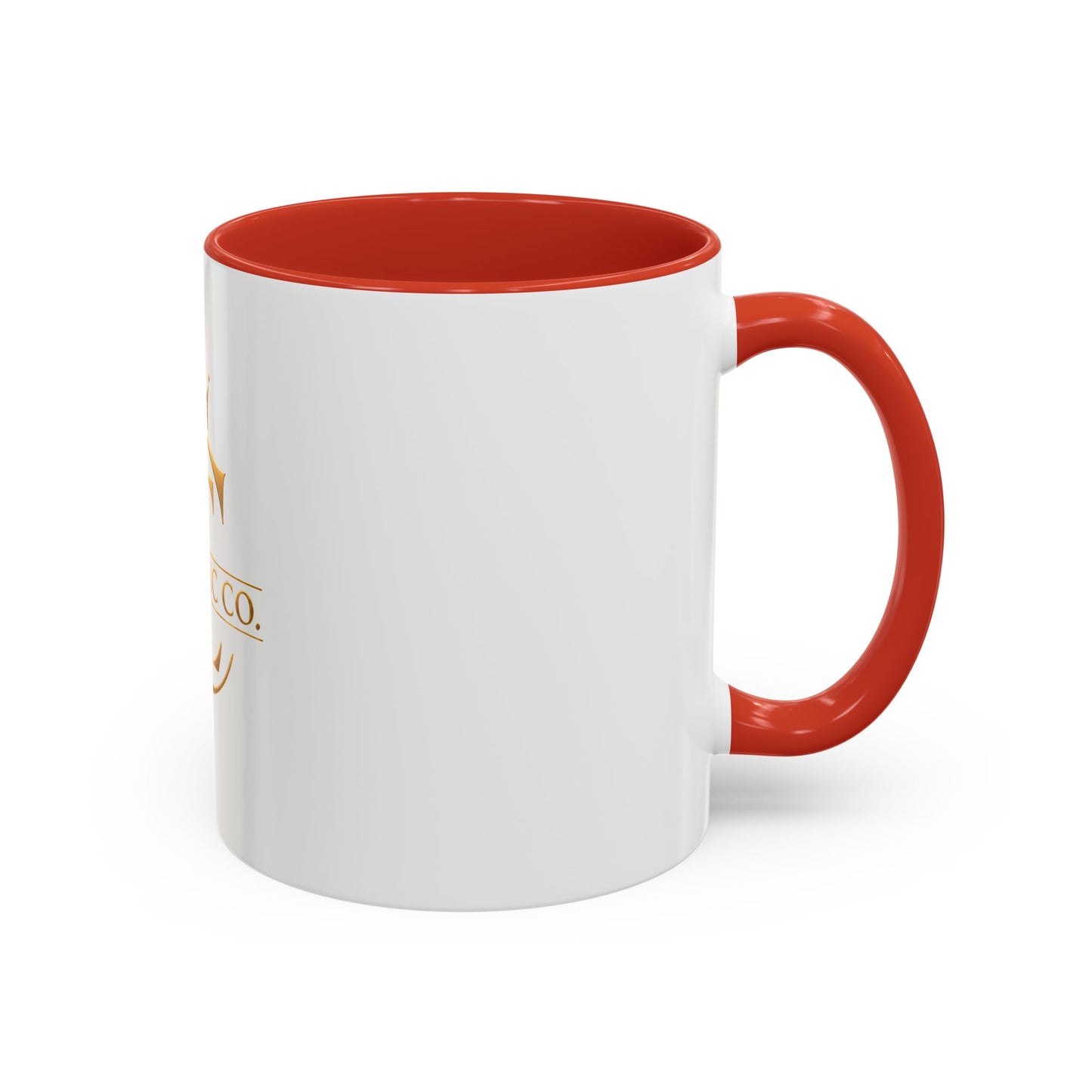 Gold Crown Logo Coffee Mug — The Chic Co. Accent Ceramic Mug (11/15oz)