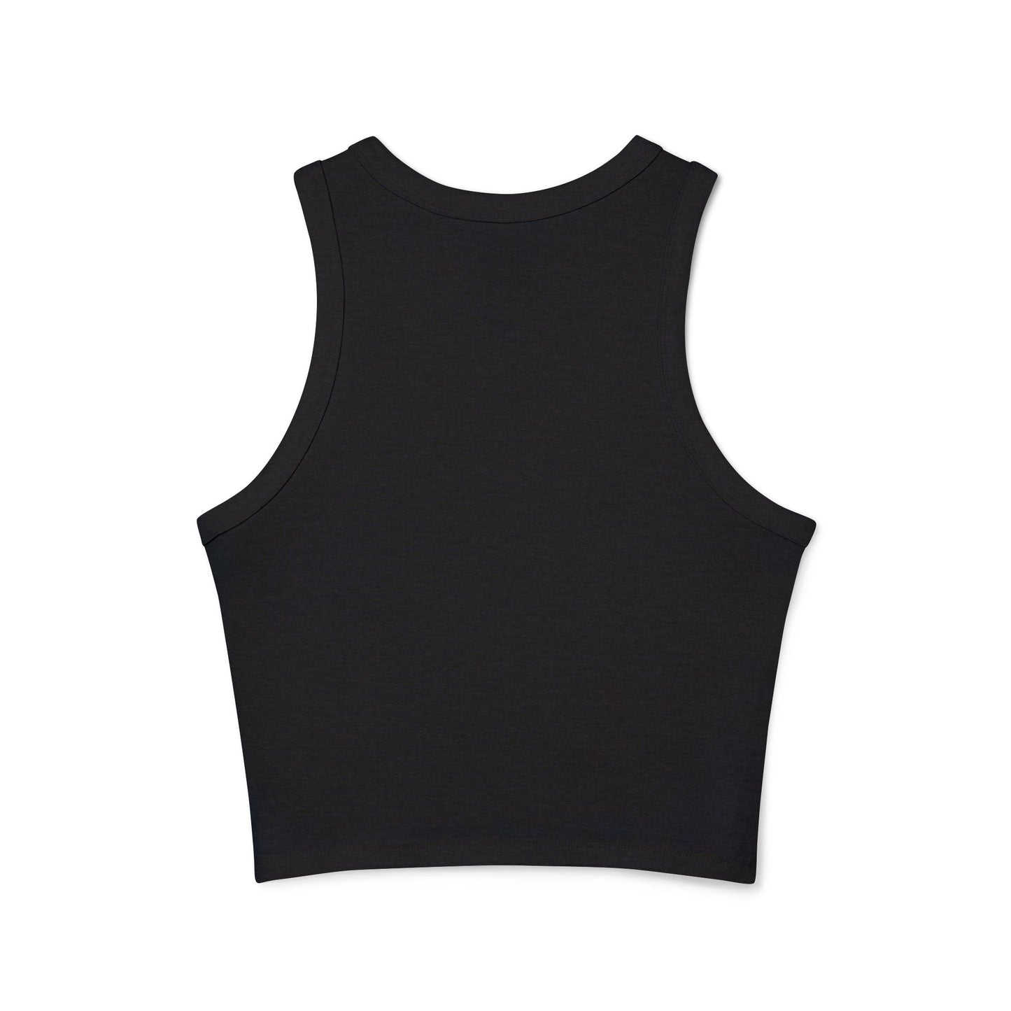 Gold Crown Monogram Racer Tank Top