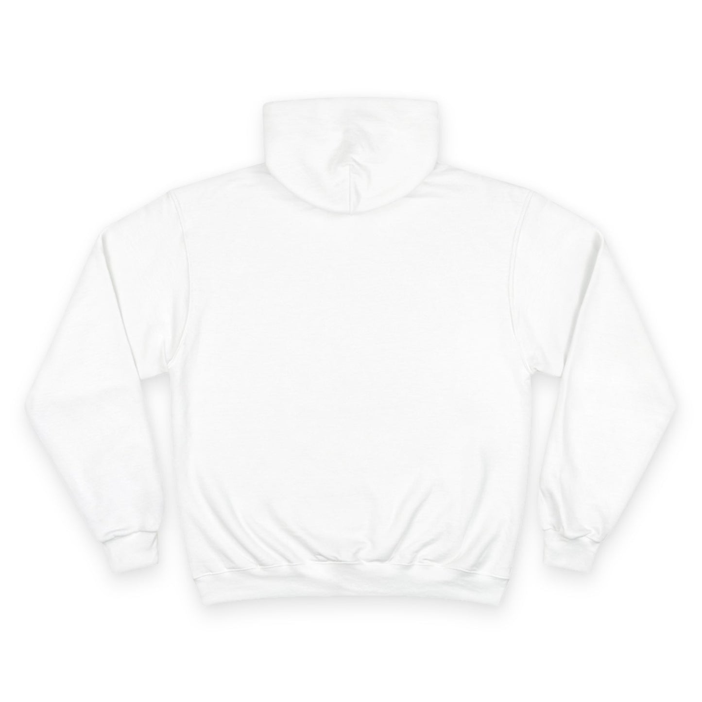 Chic Champion Hoodie — Minimal Script Chest Logo,