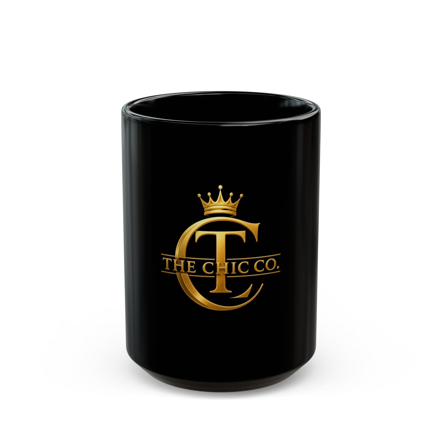 The Chic Co. Signature Gold Crown Mug