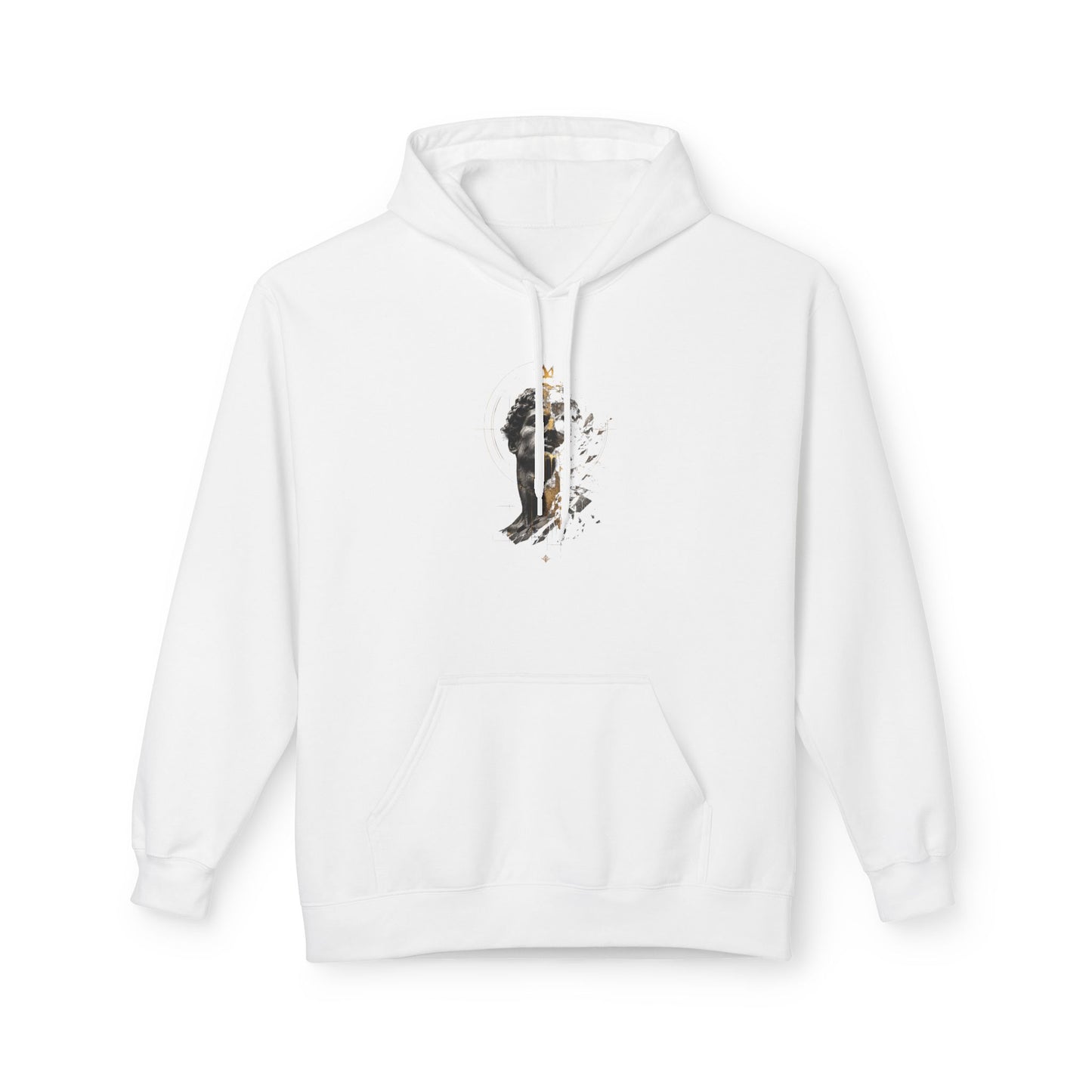 Crowned Legacy Hoodie — Artistic Graphic Pullover