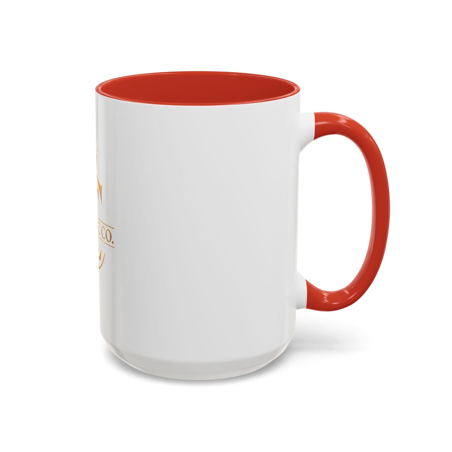 Gold Crown Logo Coffee Mug — The Chic Co. Accent Ceramic Mug (11/15oz)