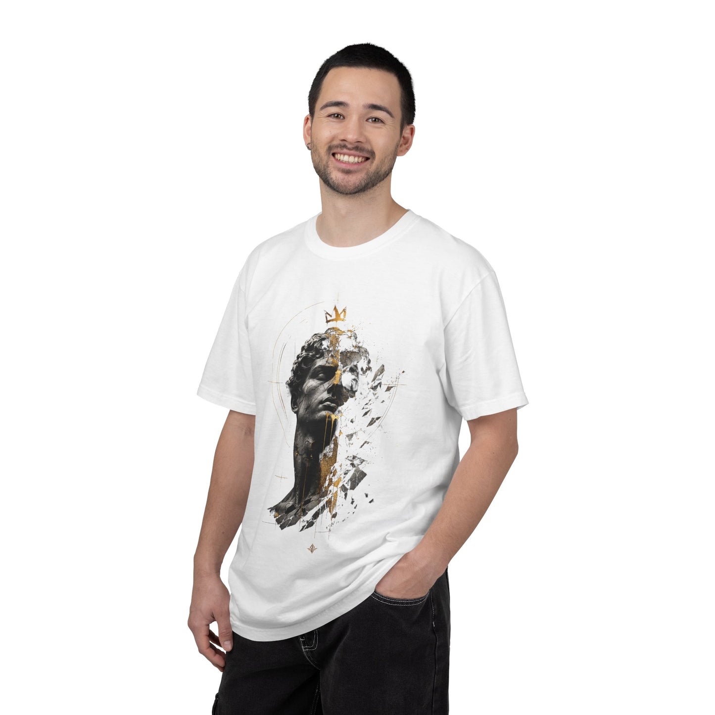 Statue Crown Portrait T-Shirt