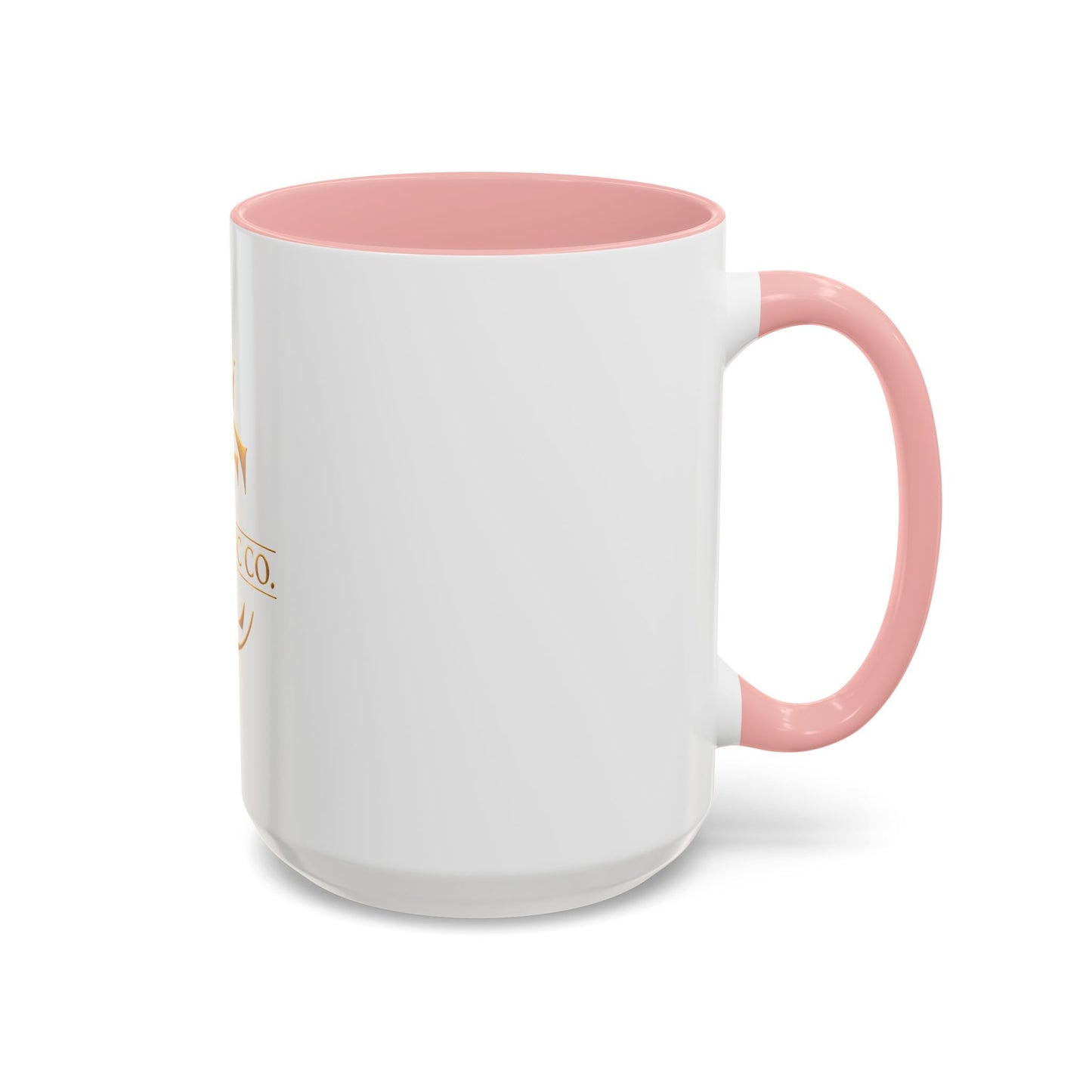 Gold Crown Logo Coffee Mug — The Chic Co. Accent Ceramic Mug (11/15oz)