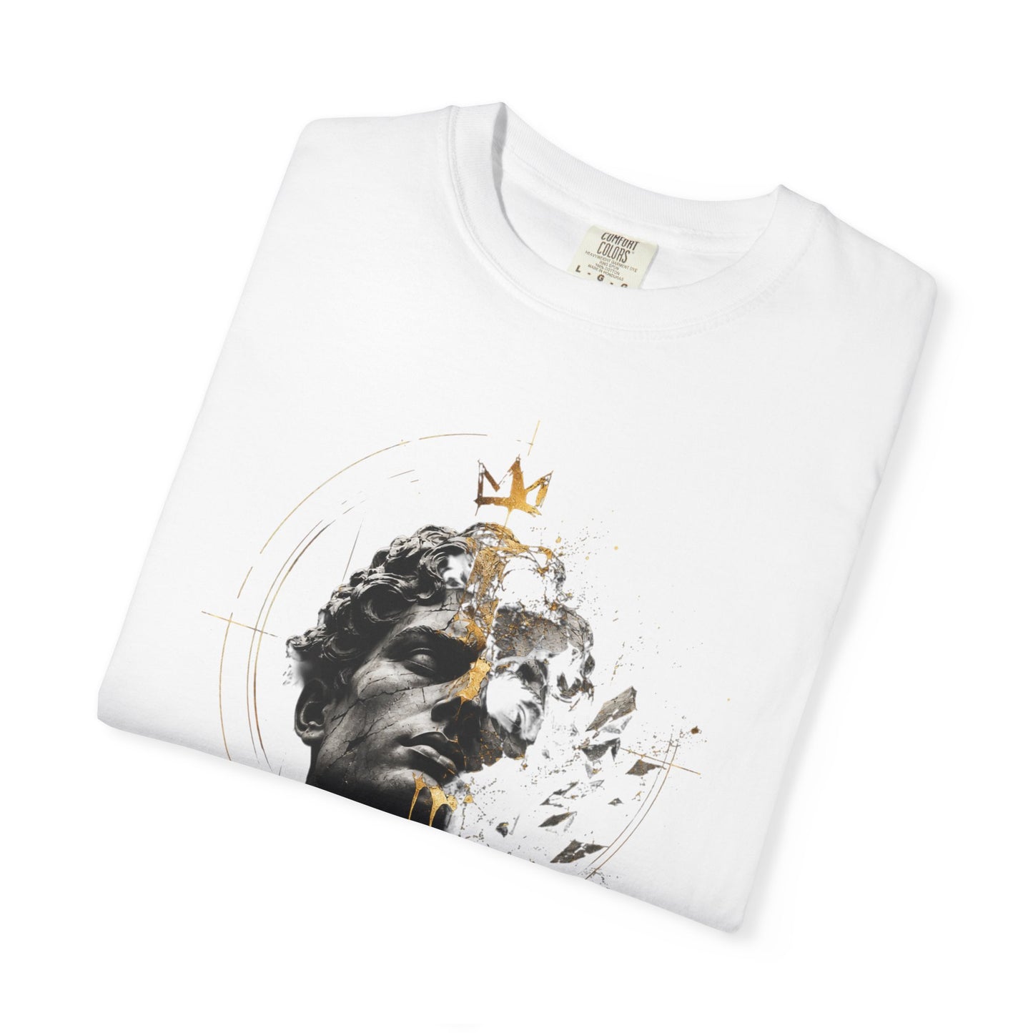 Statue Crown Portrait T-Shirt