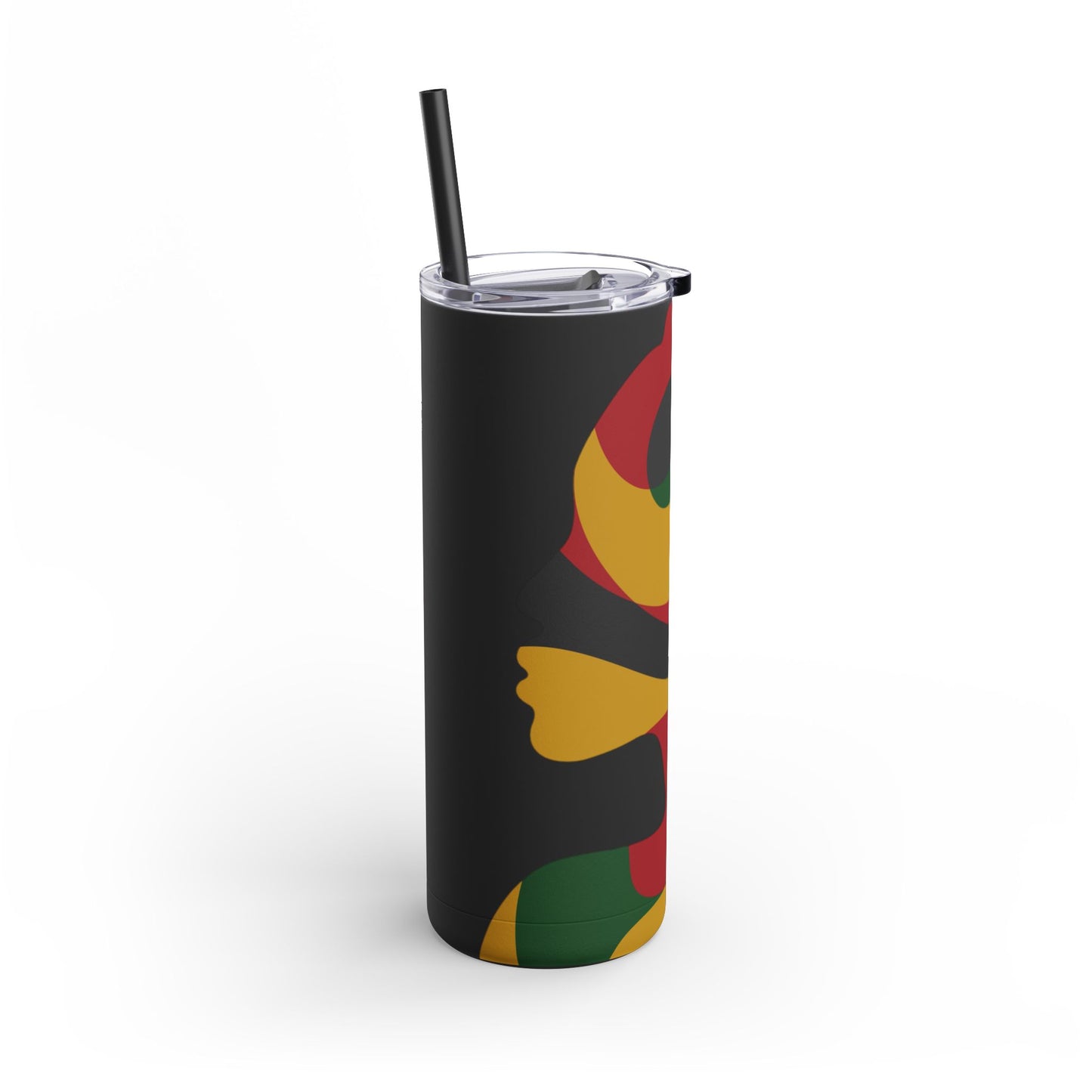 Juneteenth Skinny Matte Tumbler — 20oz Juneteenth Freedom Travel Tumbler