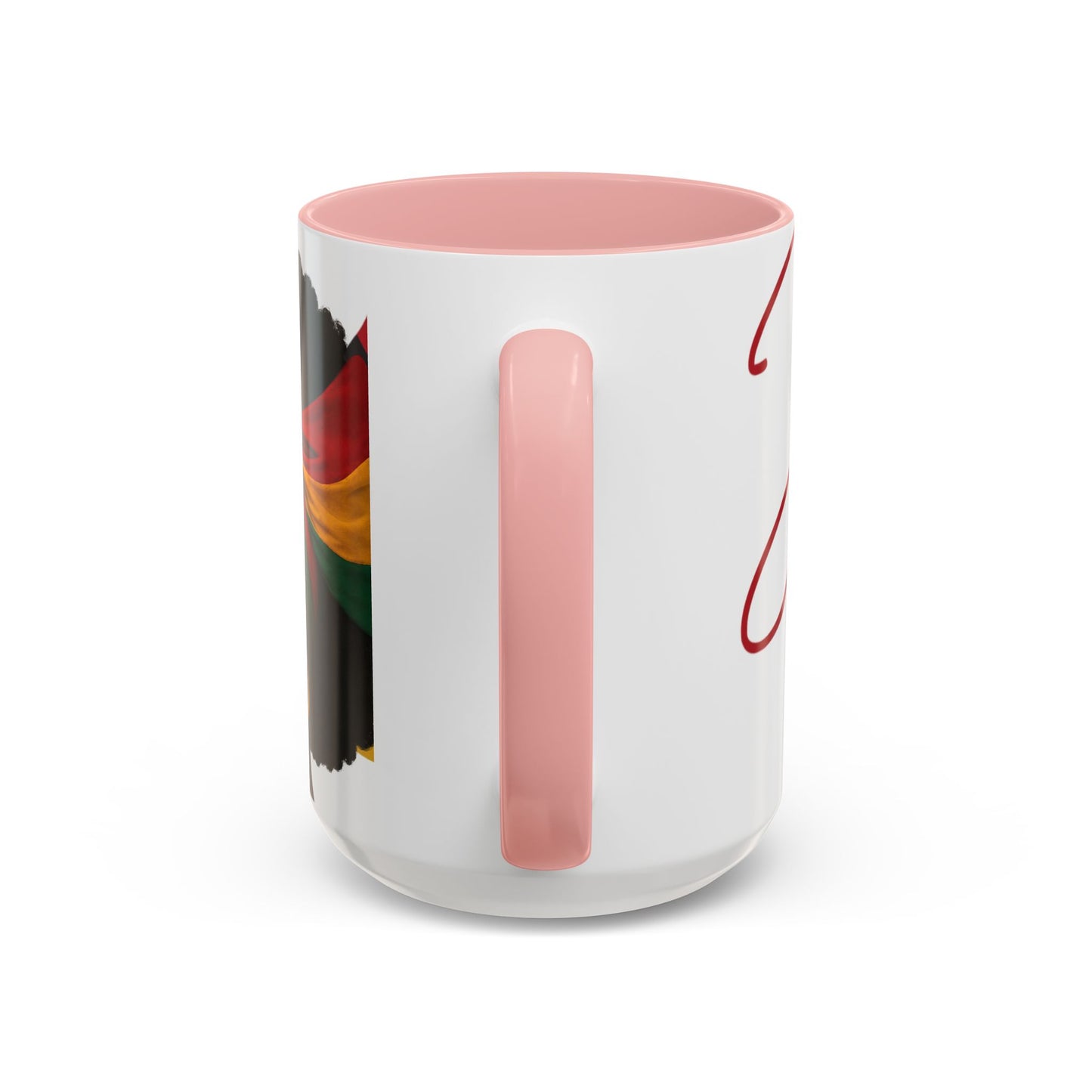 Juneteenth Coffee Mug — Black Woman Portrait "Juneteenth Freedom Day" Accent Mug
