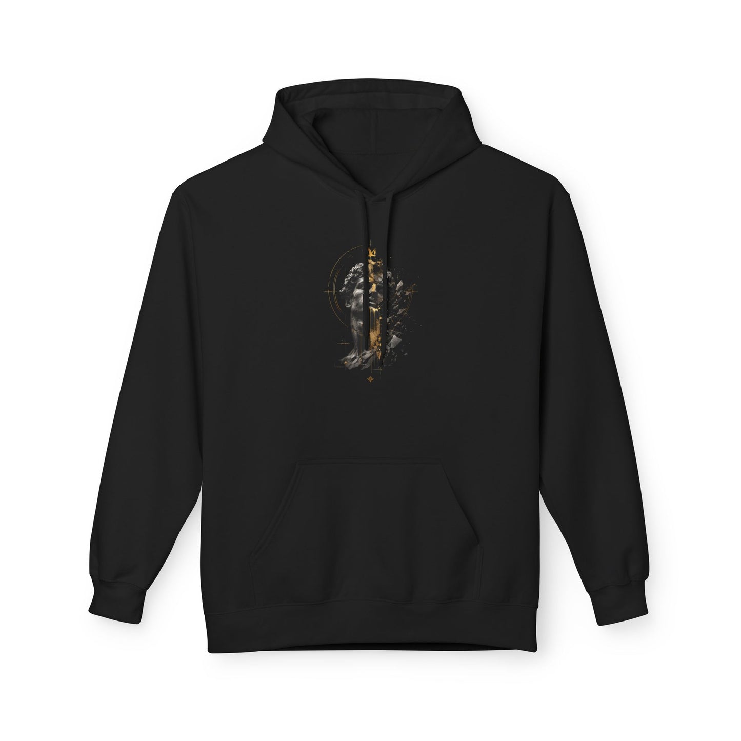 Crowned Legacy Hoodie — Artistic Graphic Pullover