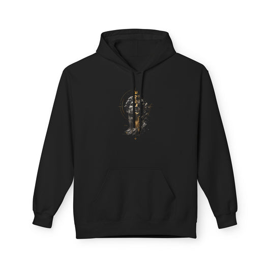 Crowned Legacy Hoodie — Artistic Graphic Pullover
