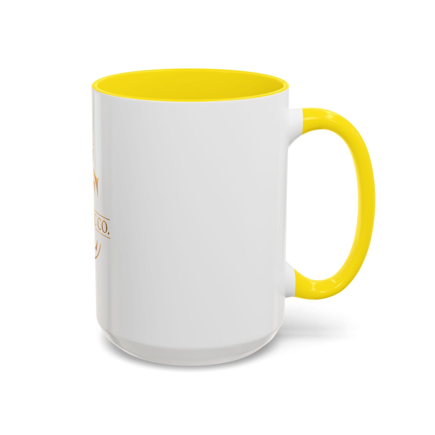 Gold Crown Logo Coffee Mug — The Chic Co. Accent Ceramic Mug (11/15oz)