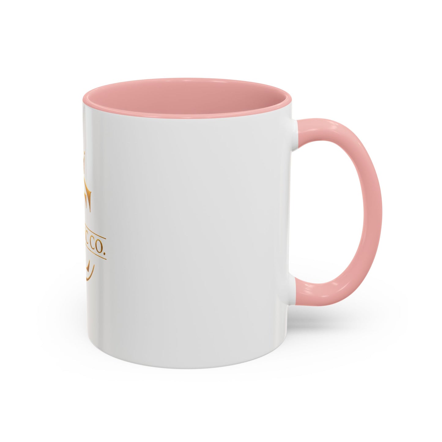 Gold Crown Logo Coffee Mug — The Chic Co. Accent Ceramic Mug (11/15oz)