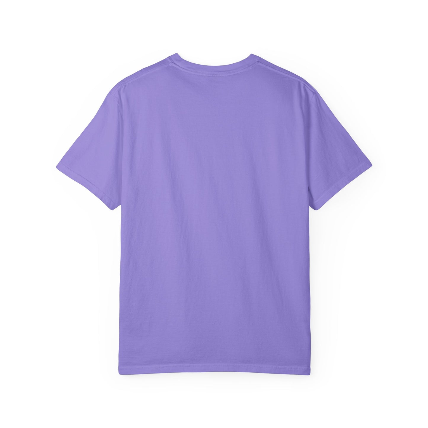 Futuristic Metal Emblem Graphic T‑Shirt