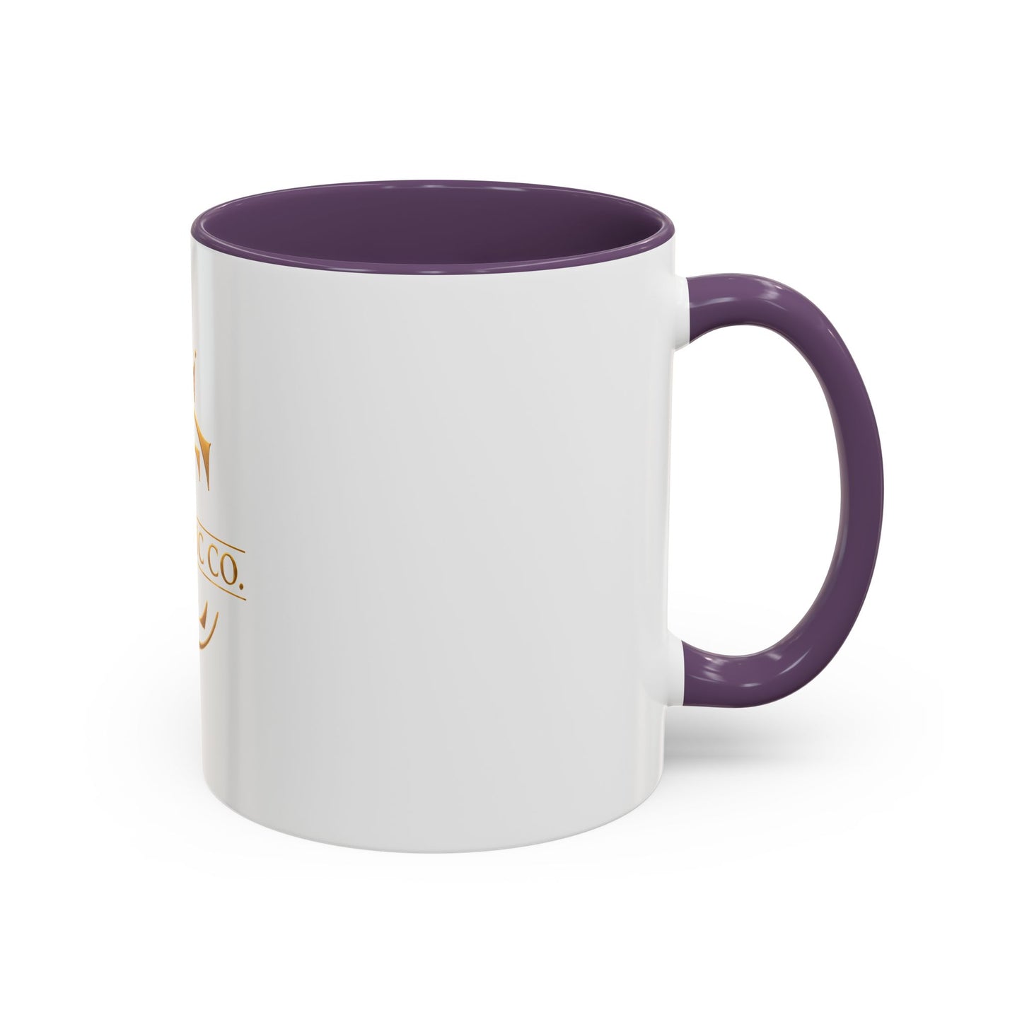 Gold Crown Logo Coffee Mug — The Chic Co. Accent Ceramic Mug (11/15oz)